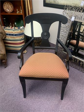 New Carolina Upholstered Seat Arm Chair