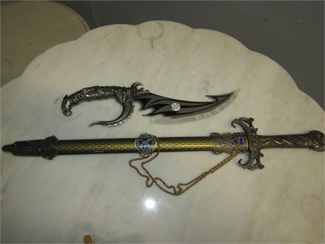 Decorative Dagger and Sword Collection