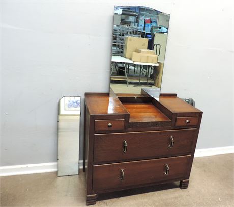 Vintage Solid Wood Dresser / Vanity