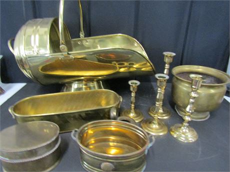 Large Brass Collection