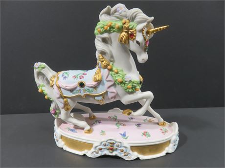 1995 LENOX Princeton Gallery "Royal Court Unicorn" Figurine