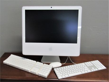 Apple iMAC 20" - Core Duo 2.0 Computer with 2 Keyboards and a Mouse
