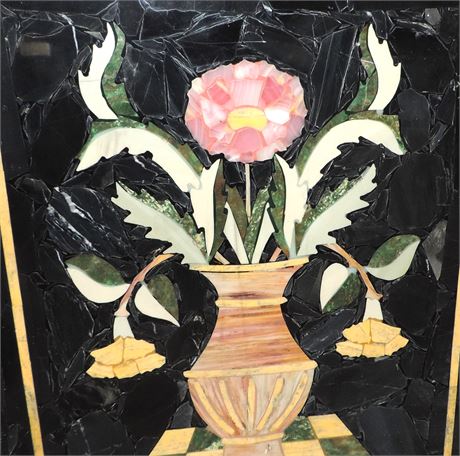 PRICELESS Marble Inlay Floral Art