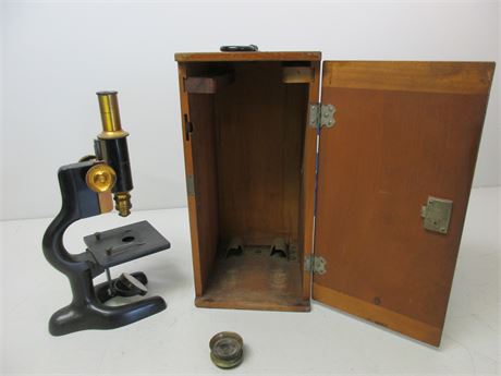 Bausch & Lomb Optical Microscope & Box