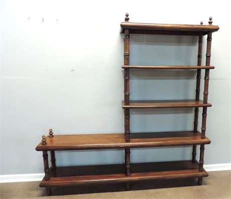 Solid Wood B-Level Bookcase Shelf