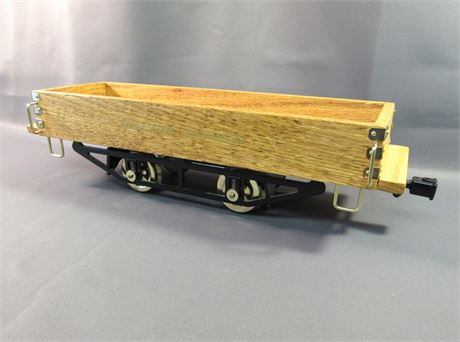 MTH Electric Trains Wood Gondola 2-7/8"Gauge Tinplate Traditions #200 10-1197-3