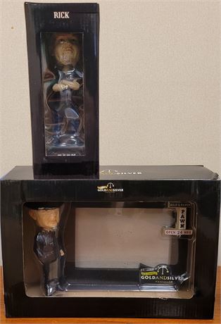 Rick and The Old Man from Pawn Stars Bobblehead and Picture Frame Bobble