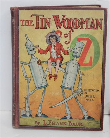 Antique Tin Woodman of Oz by Frank Bauman