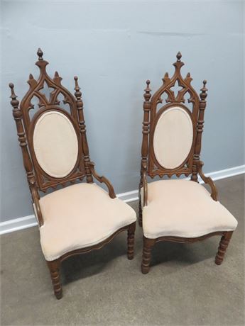 Gothic Style Accent Chairs