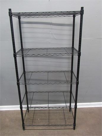 5-Tier Adjustable Metal/Wire Storage Shelf