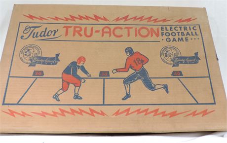 Vintage TUDOR TRU - ACTION Electric Football Game