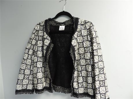 Chanel Sequin Fringe Jacket