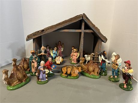 Transitional Design Online Auctions - Nativity Set