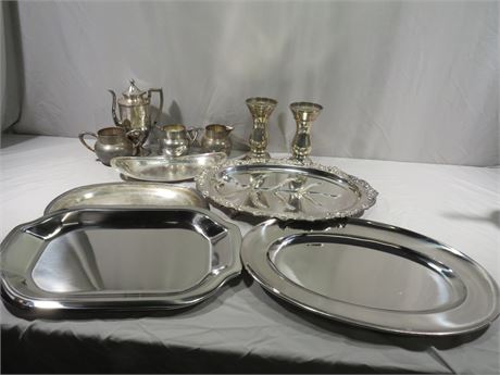 Silverplate & Pewter Tableware
