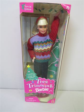 1998 Tree Trimming Barbie Doll