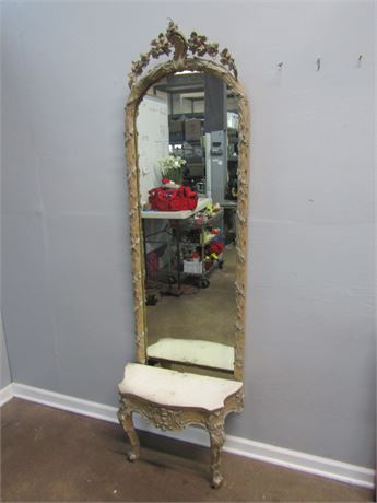 Antique French Provincial Mirror