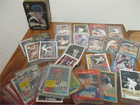 Nolan Ryan Baseball Cards - 1980-90's