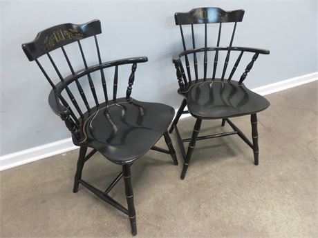 Hitchcock Style Accent Chairs