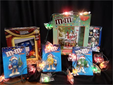 Collectible M & M's Holiday Lights Dispensers and More