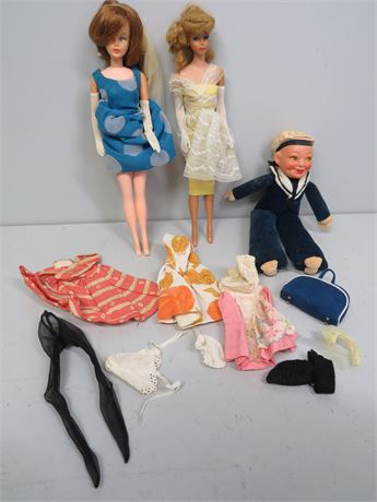 Vintage & Current LOT Barbie Accessories housewares Furniture MORE