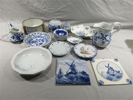 Assorted China Plates & Tableware