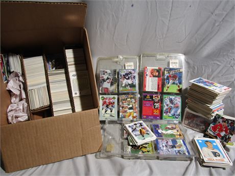 Sports Card Lot, Assorted Sports and Years