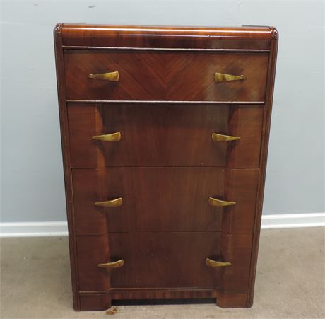 ART DECO Style Solid Wood Chest