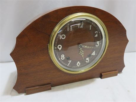 Vintage PLYMOUTH 8-Day Mantel Clock