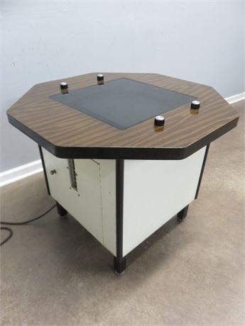 Vintage Pong Video Game Table