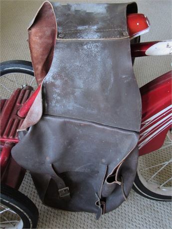 Vintage Horse Leather Saddle Bags