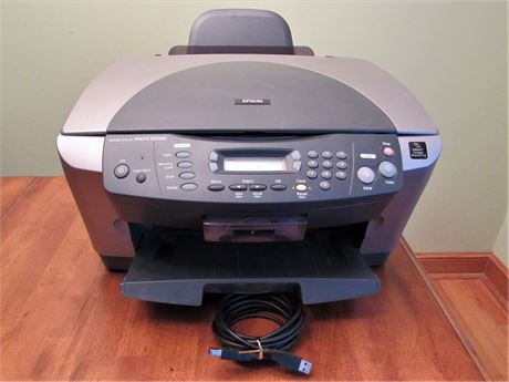 Epson Stylus Photo RX500 All-In-One Color Printer, Copier, Fax, Scanner