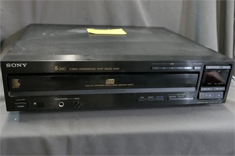 Sony CDP-C505 CD Player 5-disc changer