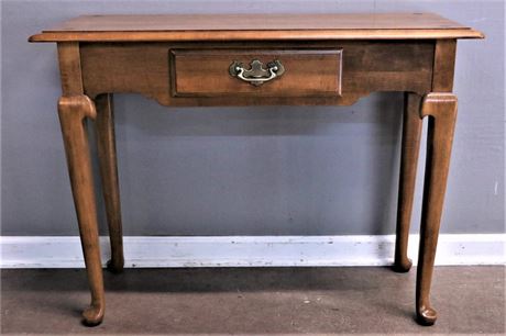 Ethan Allen American Impressions Wood Console / Front Entry Table