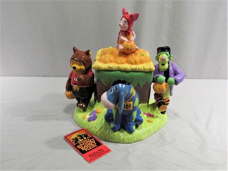 Disney Pooh's Spooky Kooky Parade Cookie Jar