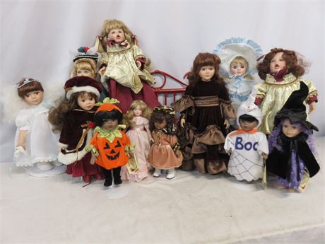 Assorted Doll Collection