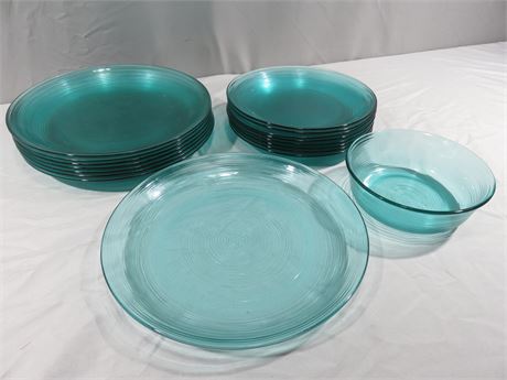 ARCOROC Glass Dinnerware Plate Lot
