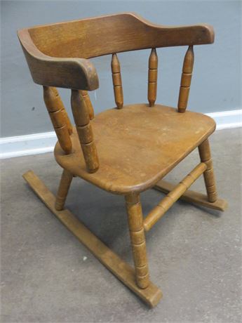 Vintage Children's Rocking Chair