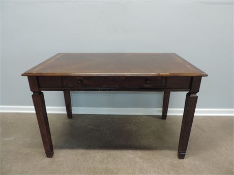 Solid Wood Pull Out Computer Desk