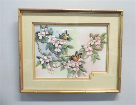 Original Paper Tole Magnolias by Johnny Lung