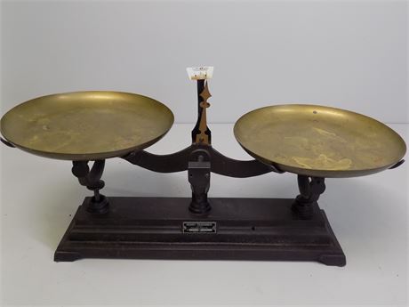 Antique Henry Troemner balance scale