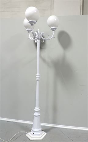 Tall Three Light Lamp Post