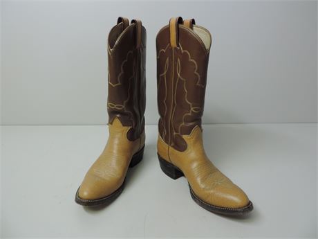 CAT'S PAW Ladies Cowboy Boots / Size 6 - 6 1/2