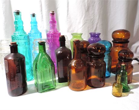 Bon-Bon Glass Bottles / 1960's