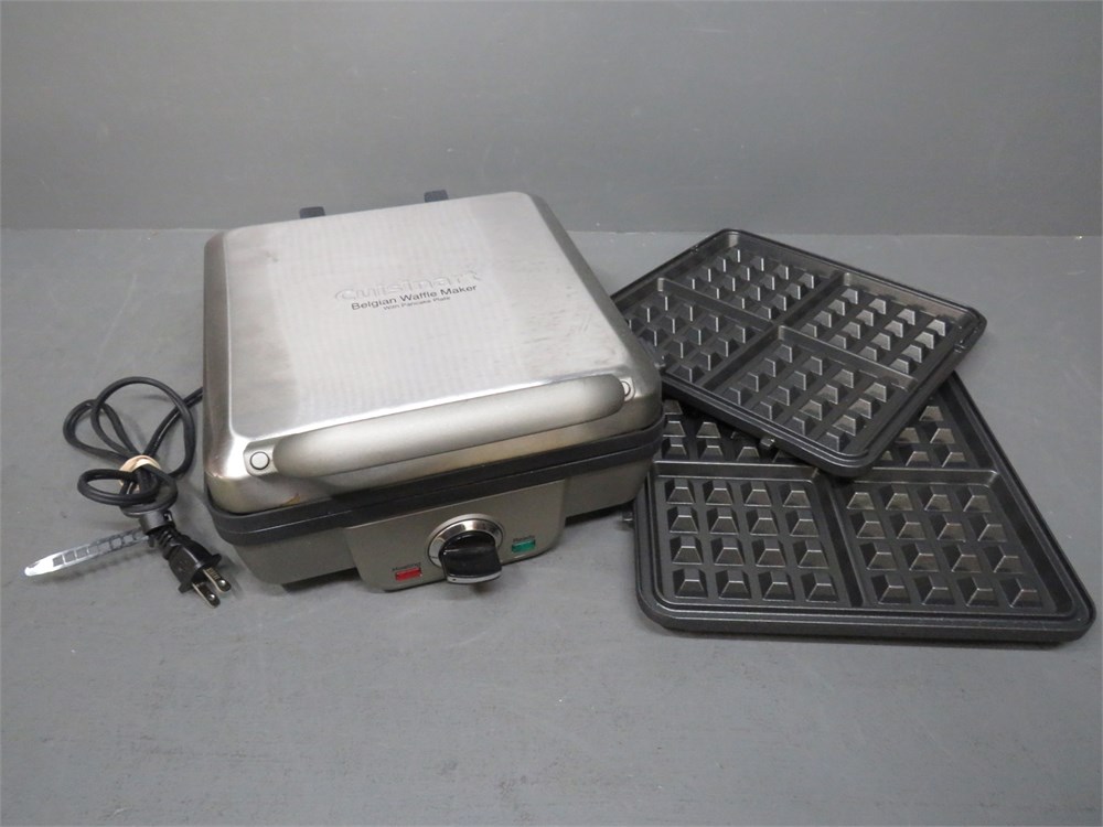 Transitional Design Online Auctions - Cuisinart Belgian Waffle Maker ...