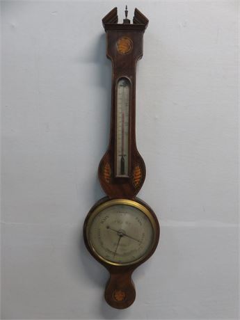 Vintage Le Roy Weather Station Wall Barometer