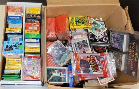 Packs and Various Sports Card Collectables