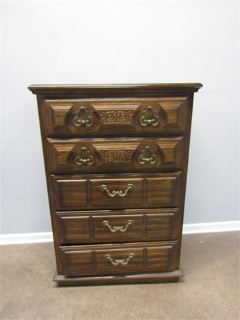 American Drew Solid Walnut Chest of Drawers