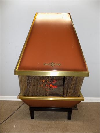 Mid-Century Fireplace Heater