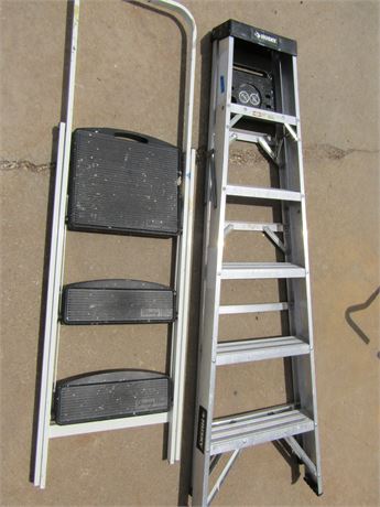 Husky Ladder and Locking Step Ladder