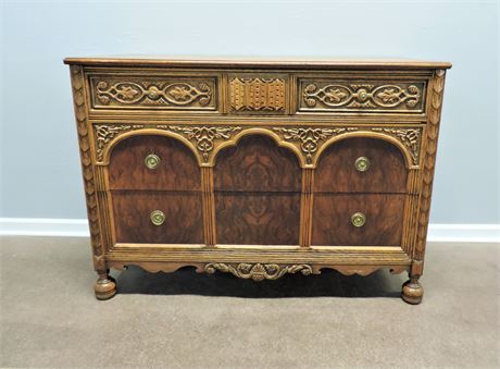 Antique Jacobean Style Dresser